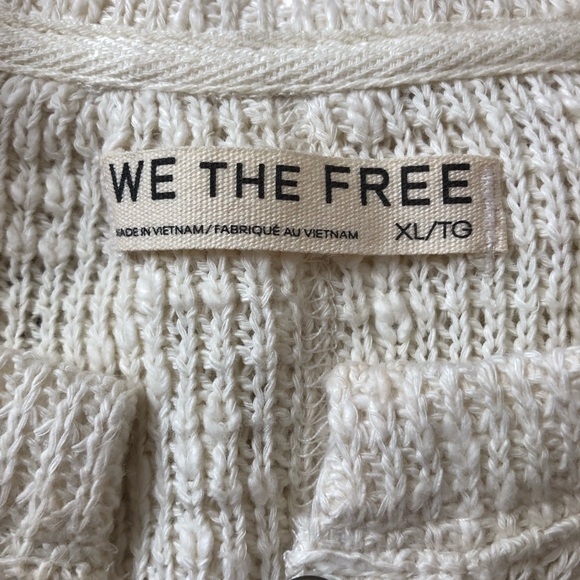 NWOT It's On rib cardigan by We The Free from Free People in size XL - Picture 3 of 10